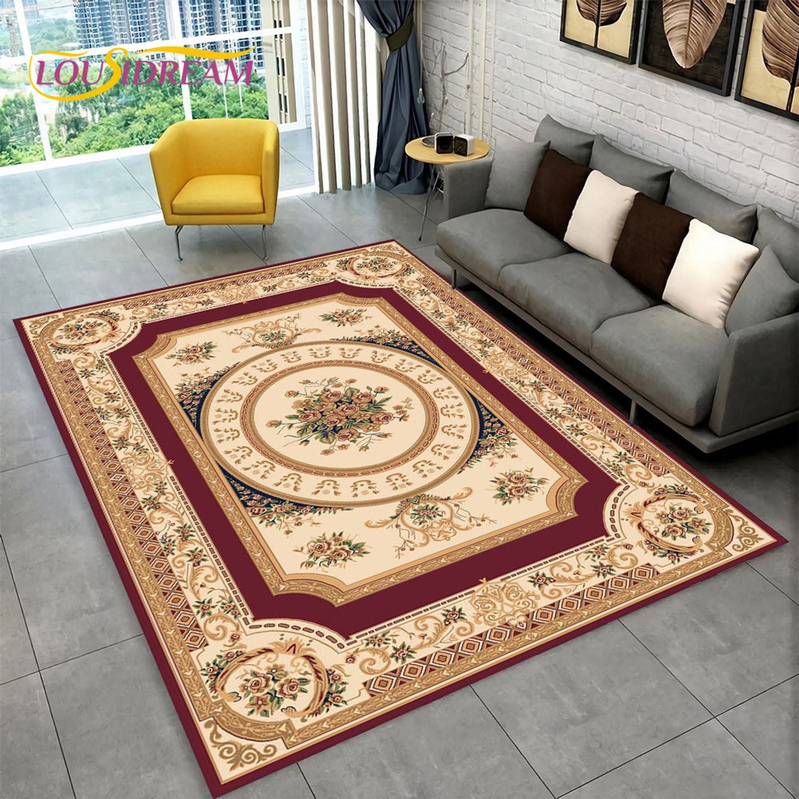 Large Turkey Persian Bohemian Area Rug for Living Room
