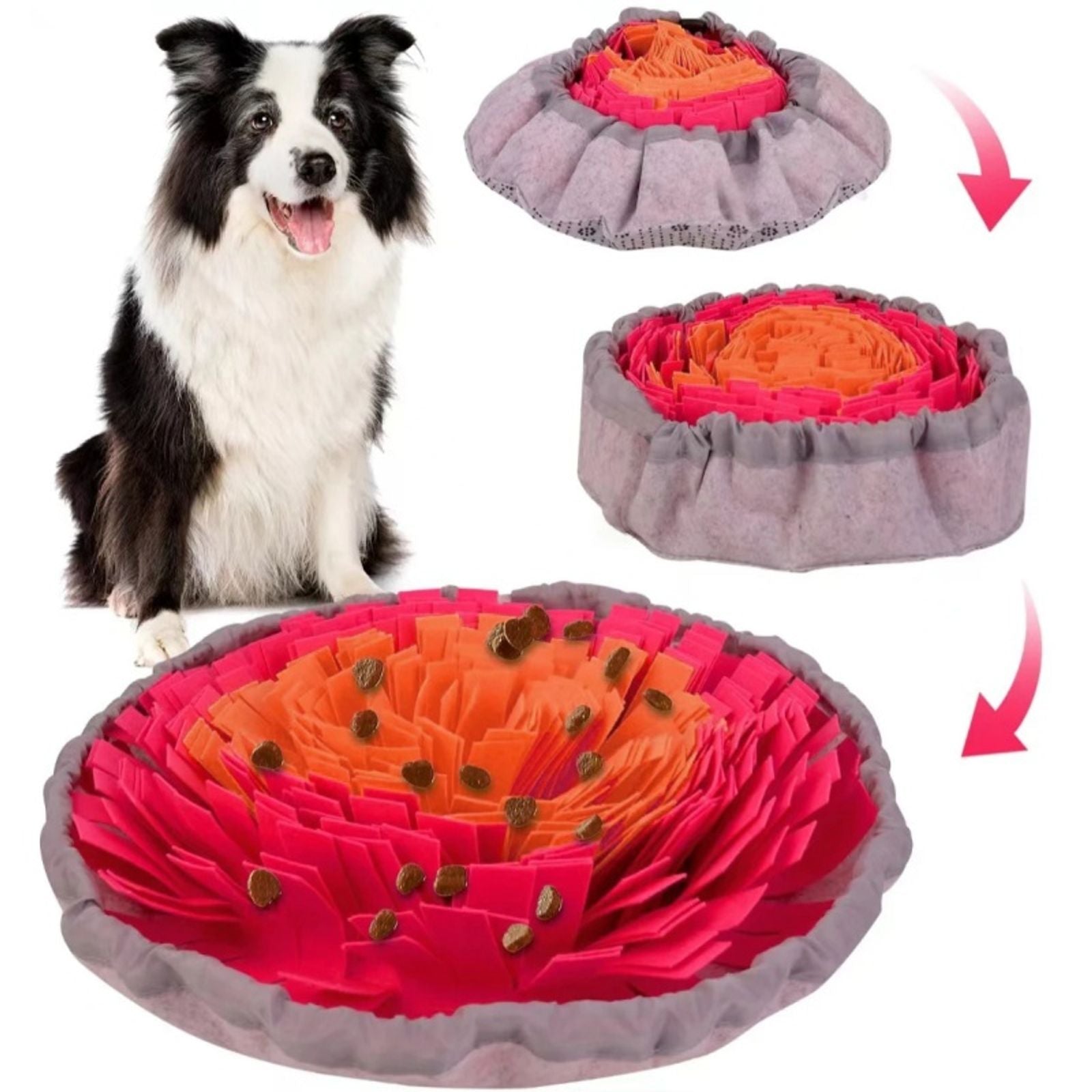 Washable Felt Pet Sniffing Pad for Slow Feeding & Training