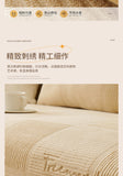 Non-Slip Plush Sofa Cover for Winter Comfort