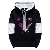 Girls Urban Fashion Loose Hoodie with Letter Print