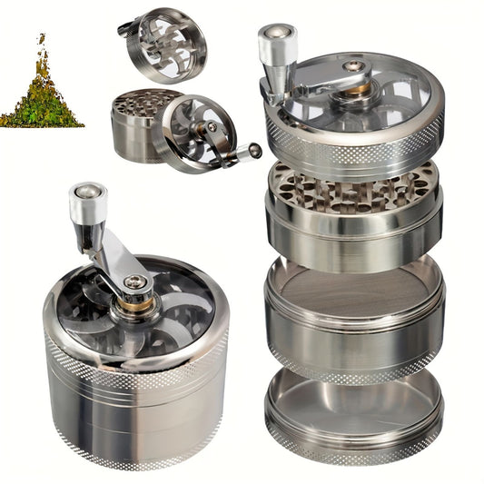 Nut and Spice Grinder for Nutmeg, Ginger, Salt, and Pepper