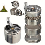 Nut and Spice Grinder for Nutmeg, Ginger, Salt, and Pepper