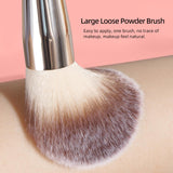 3 PCS Double-Ended Kabuki Brush Set for Makeup Blending