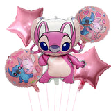 Disney Lilo & Stitch 123-Piece Birthday Balloon Set