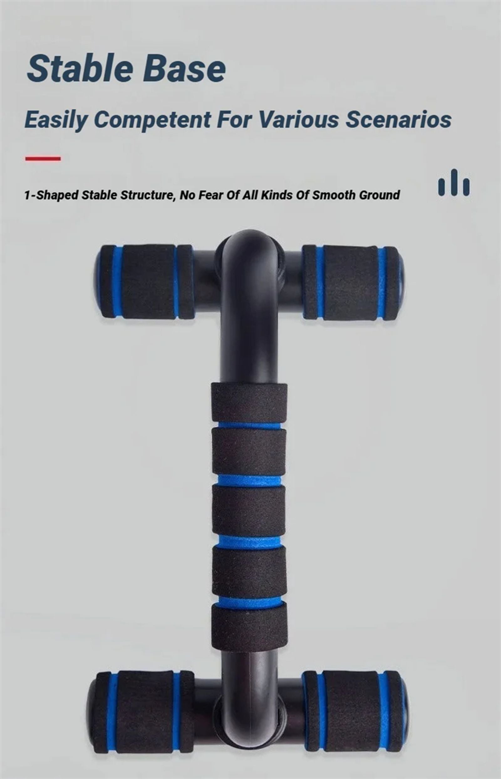 Portable Push Up Support with Anti-Skid Foam Handles