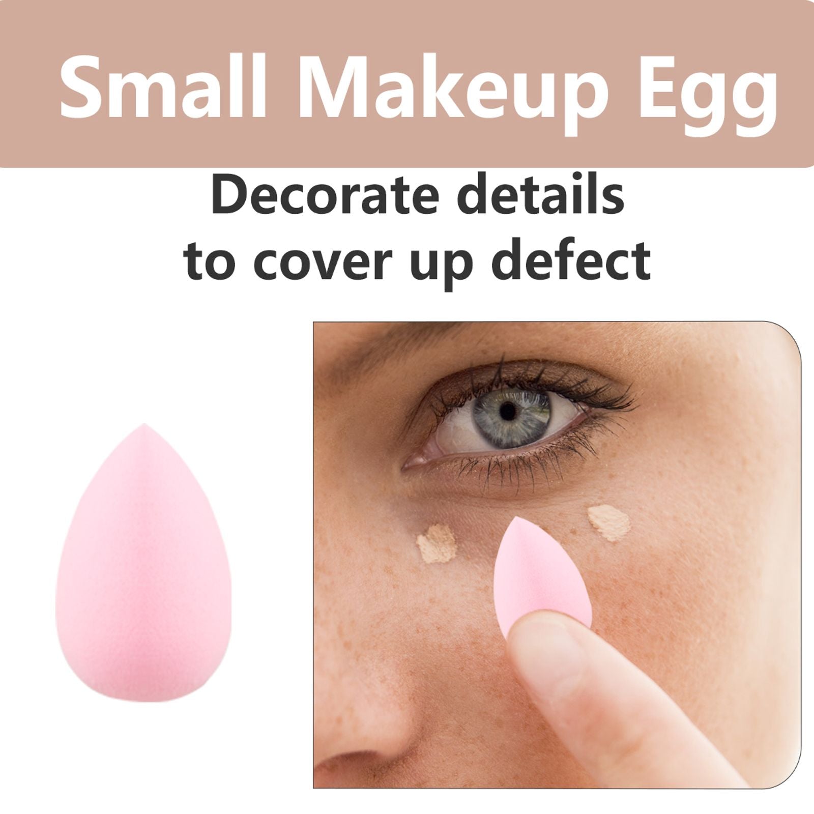 Makeup Brushes and Sponges Set with Headband and Wristband