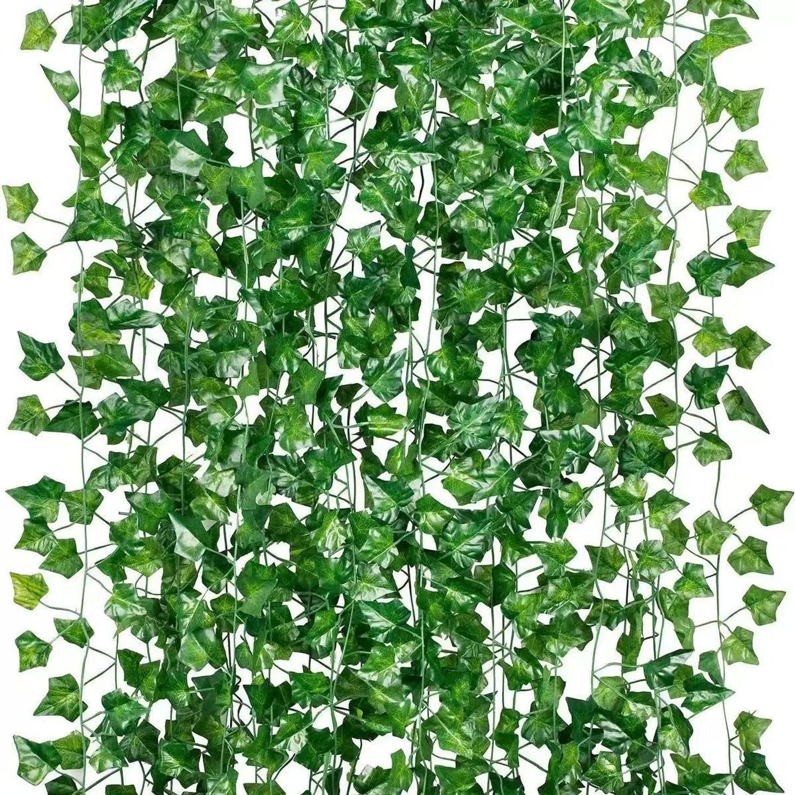 Green Ivy Leaf Hanging Vine Garland for Home Decor