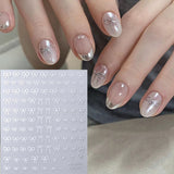 Mini Bowknot Design Nail Art Stickers - Set of 1 or 2
