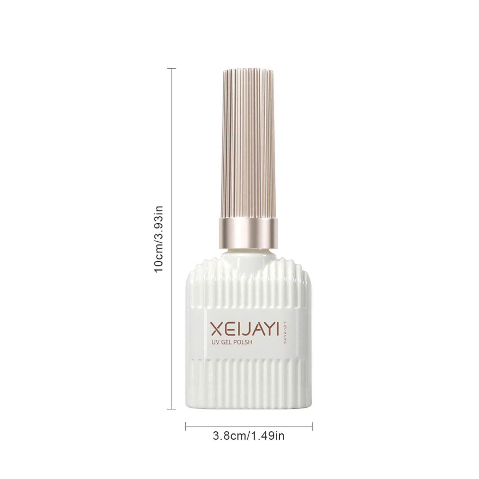 God Girl Nude Pink Glitter Gel Polish