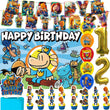 Blue Dogs Kids Birthday Party Supplies Decoration