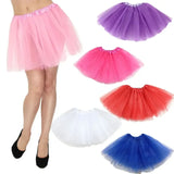 Women’s Vintage Tulle Mini Skirt for Summer Parties