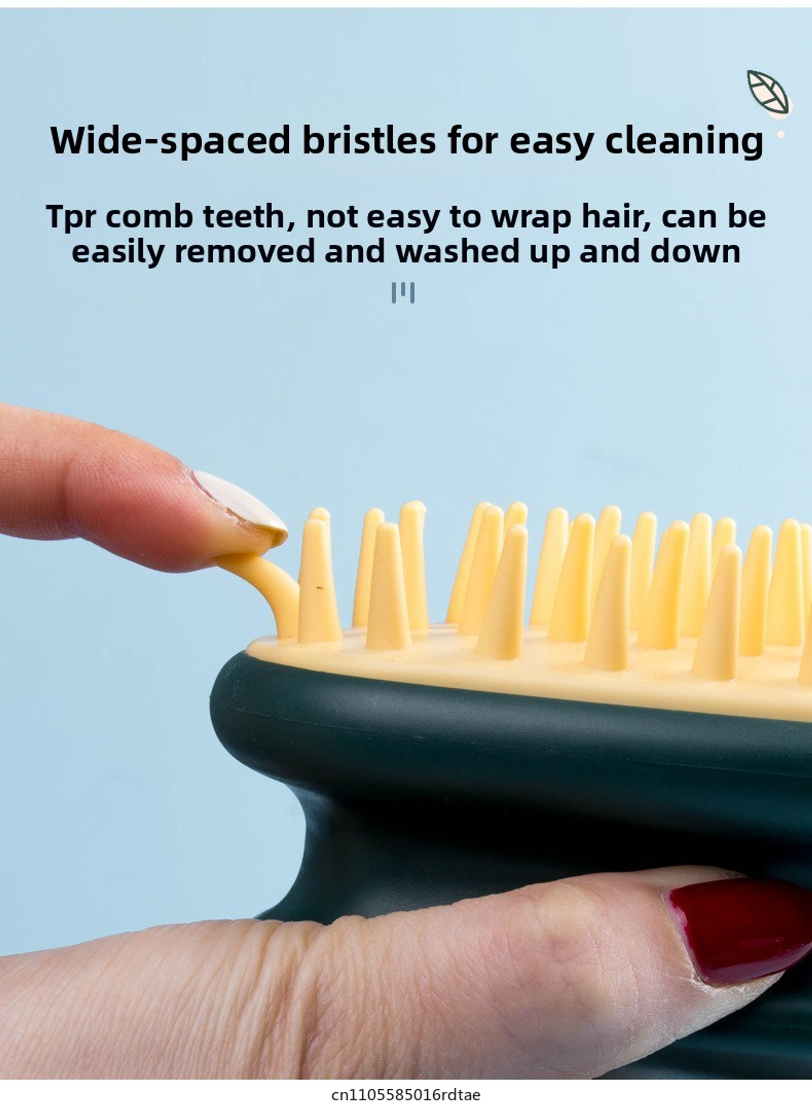 Scalp Massager and Hair Growth Silicone Brush