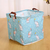 32cm Cute Printing Foldable Storage Baskets - Organizers