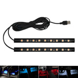 Car LED Neon Foot Light Interior Atmosphere Lamp
