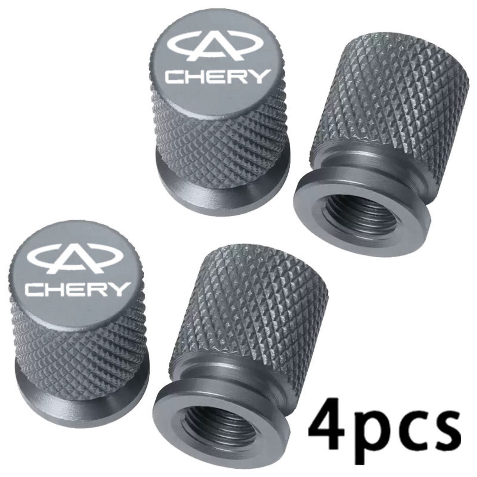 4PCS Colorful Tire Valve Caps for CHERY Vehicles