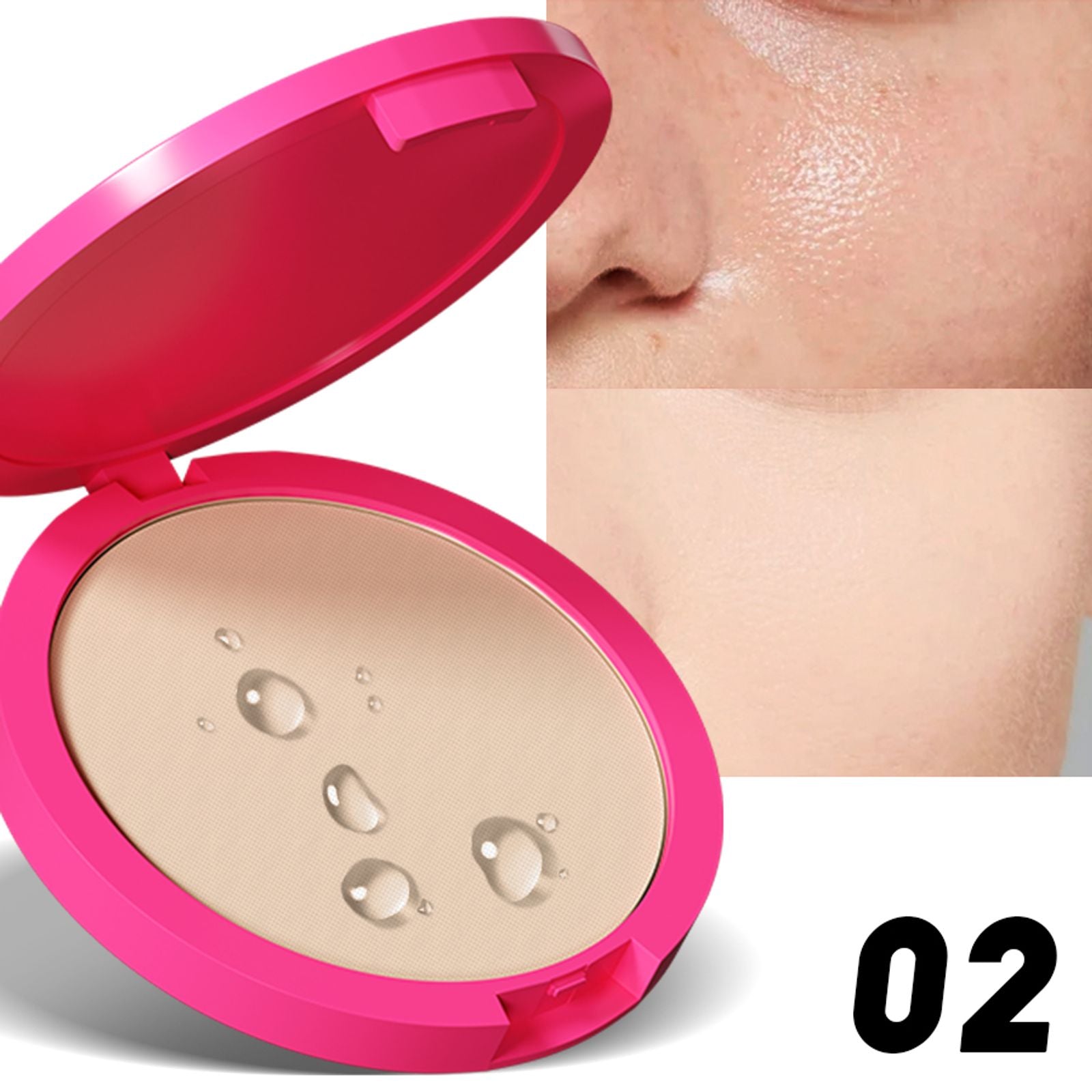 Natural Matte Pressed Powder Foundation