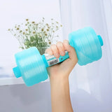 2pcs 1000ml Adjustable Water Dumbbells for Fitness