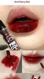 PINKCOCO Bear Doodle Mirror Lip Glaze - Long-Lasting Gloss