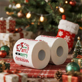 Funny Santa Claus Christmas Toilet Paper Rolls