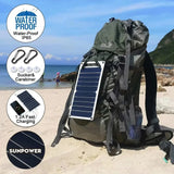 35W Portable Solar Panel with USB Charger for Outdoor Use