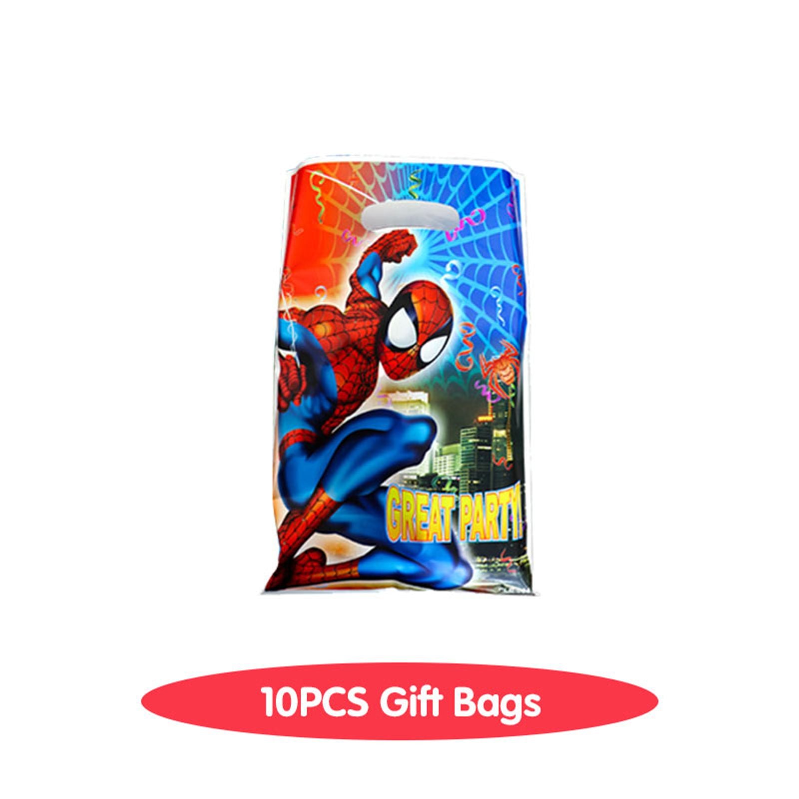 Spiderman Birthday Tableware Set for Kids