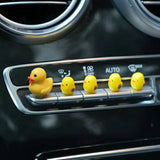 5Pcs Cute Mini Ducks Car Ornaments for Interior Decoration