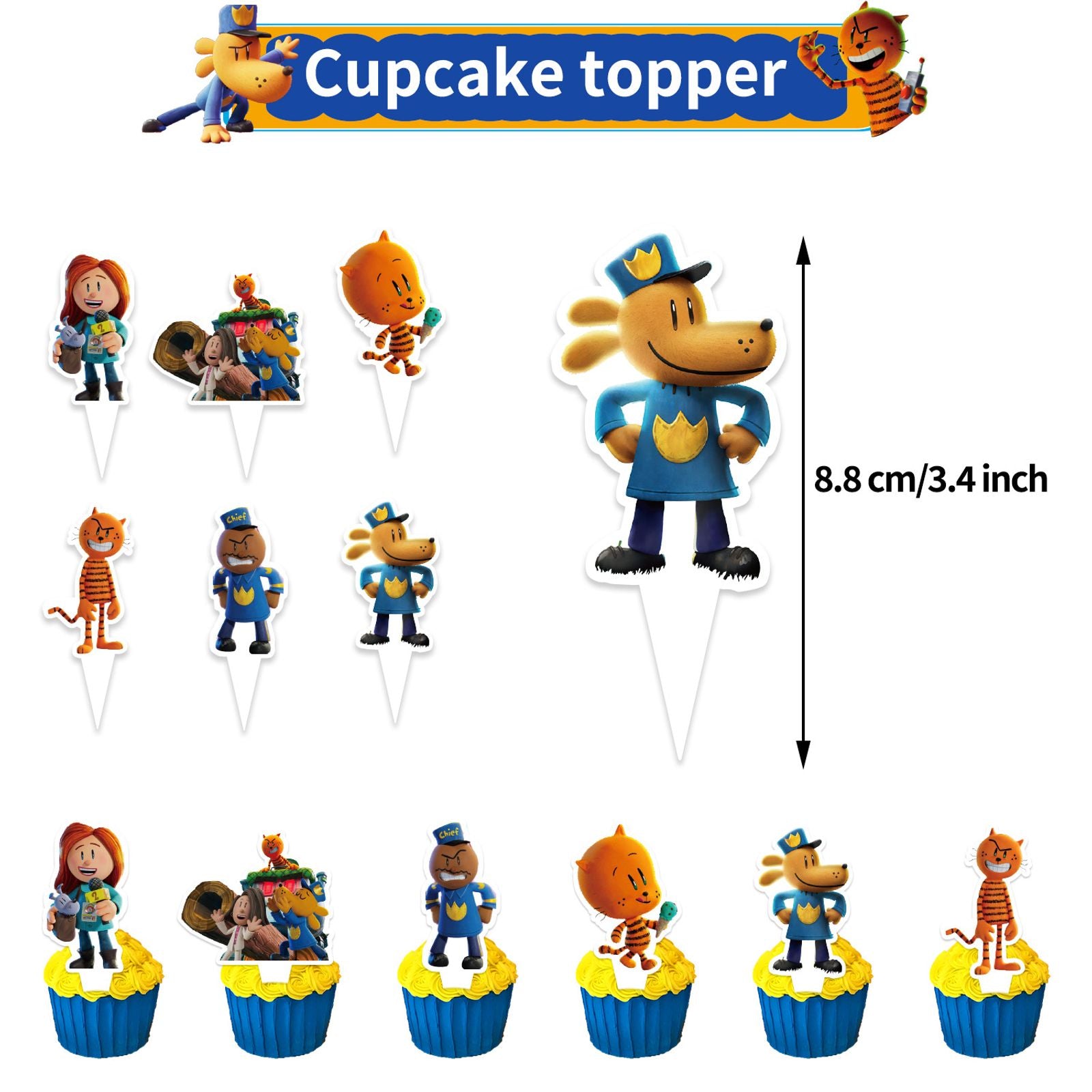 Blue Dogs Kids Birthday Party Supplies Decoration