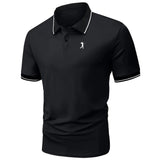 Men's Pique Polo Shirt - Business Casual Short Sleeve