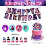 Kpop Demon Hunter Birthday Party Supplies