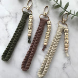 Customized Bohemian Style Bracelet Name Keychain