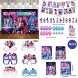 Kpop Demon Hunter Birthday Party Supplies