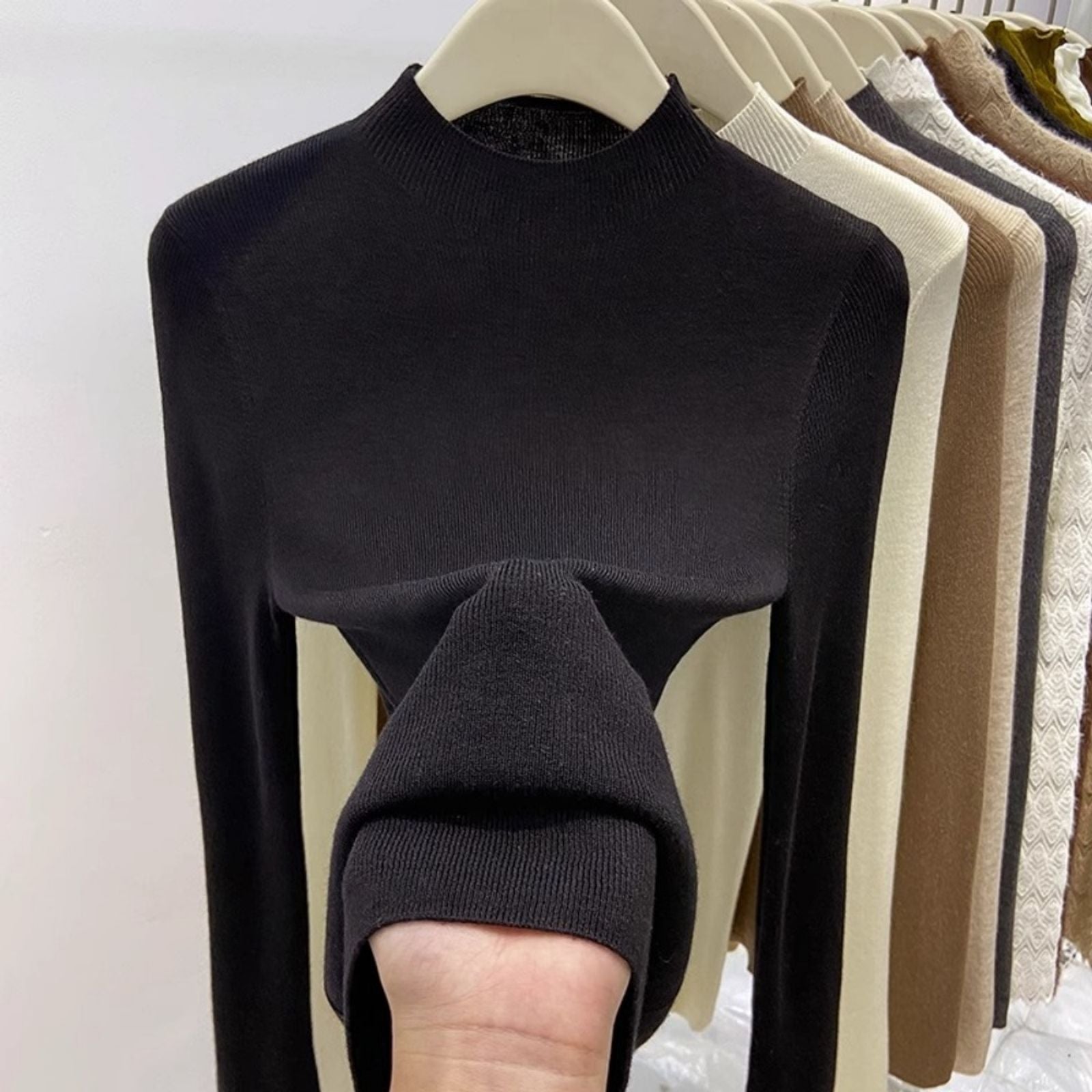 Women's Warm Turtleneck Sweater - Autumn Winter Pullover