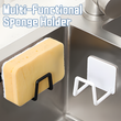 Self-Adhesive Kitchen Sink Sponge Holder - Drying Rack