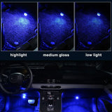 Wireless LED Car Interior Ambient Light with Remote Control
