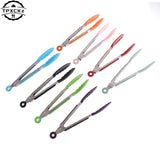 Silicone BBQ Grilling Tongs - Non-Stick Kitchen Tools
