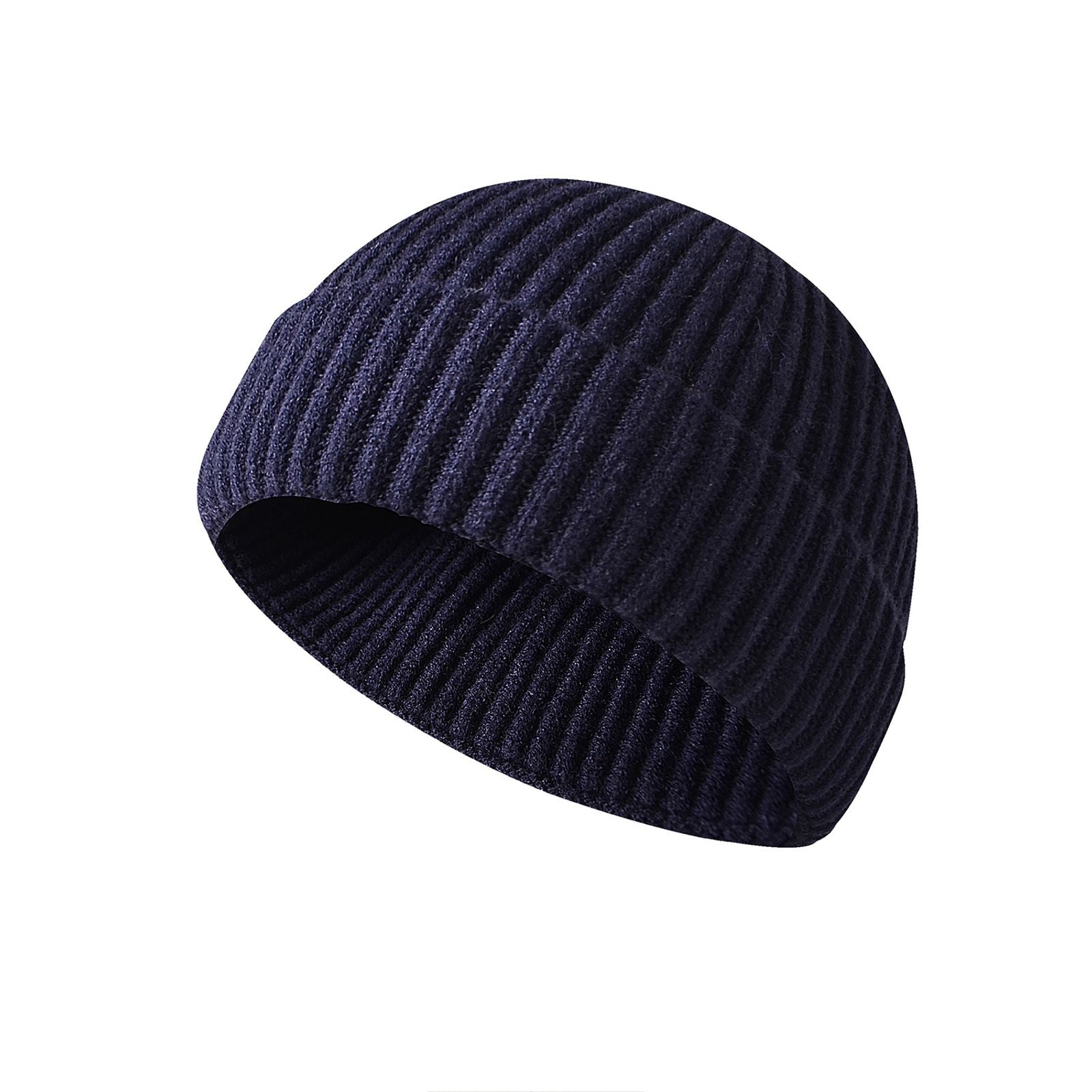 Unisex Solid Color Winter Knit Cap