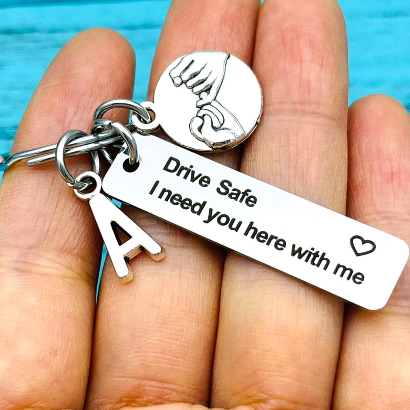 Drive Safe Keychain for New Drivers and Loved Ones