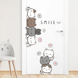 Cute Cat Wall Stickers for Home Decor