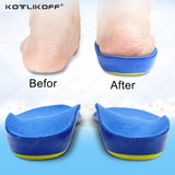 Orthotic Insoles for Flat Feet and High Arches