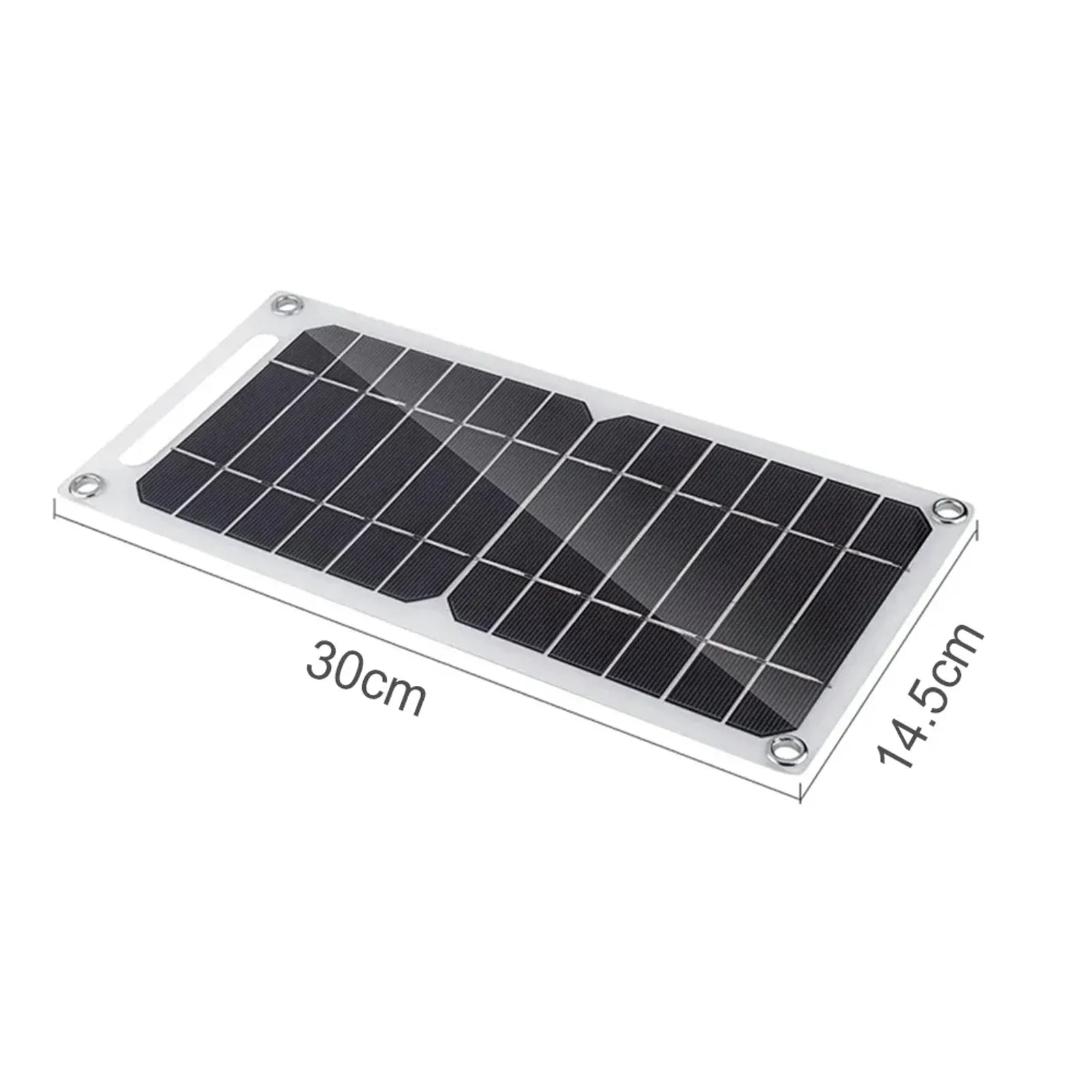35W Portable Solar Panel with USB Charger for Outdoor Use