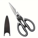 Multifunctional Kitchen Scissors for Fish, Vegetables, and More