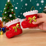 Christmas Socks Ornaments for Tree and Fireplace Decorations