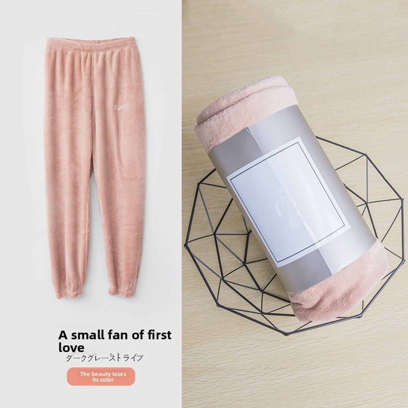 Cozy Coral Fleece Fairy Pajamas for Women