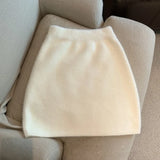 Elastic Waist Slim Women’s Mini Skirt