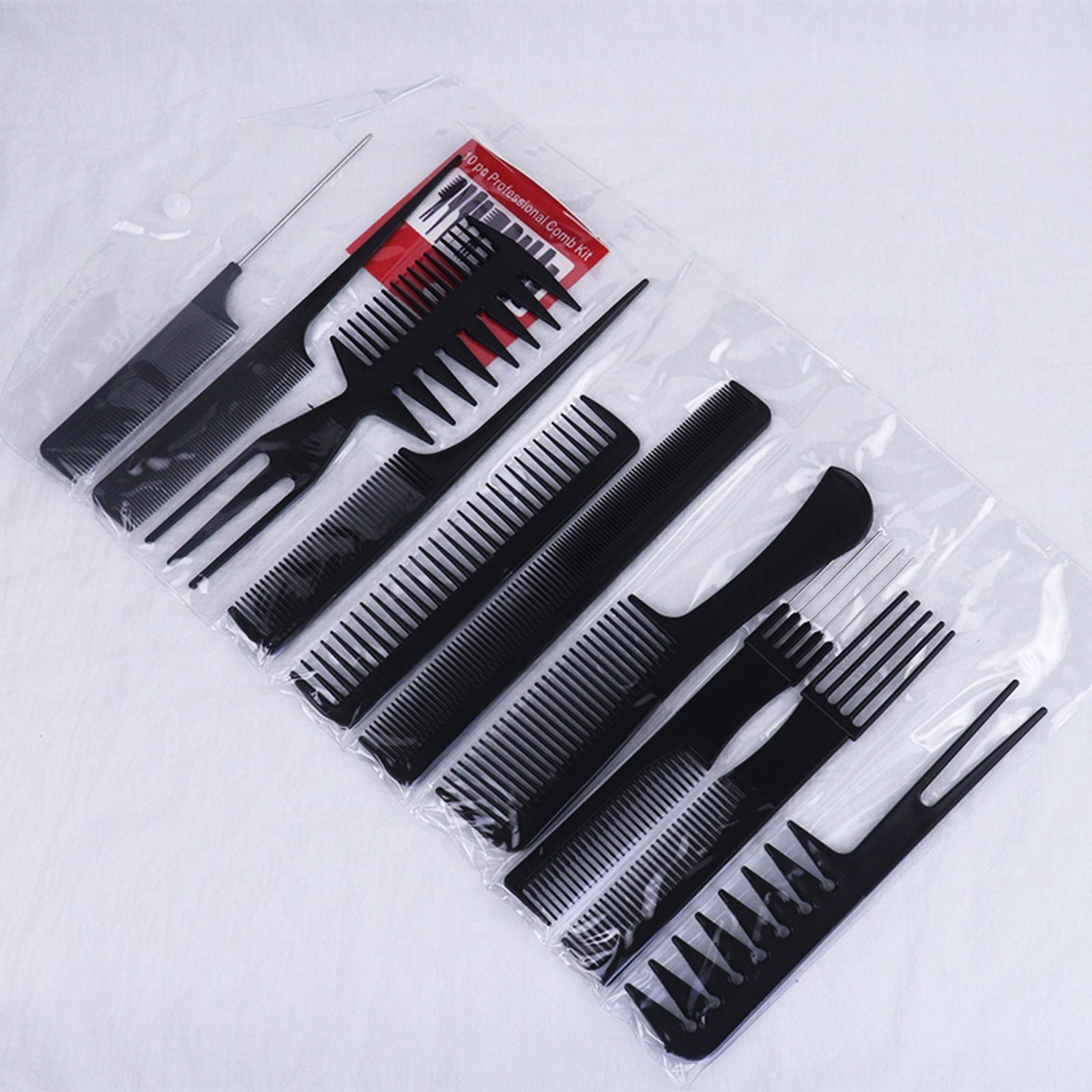 10-Piece Multifunctional Hair Combs Set