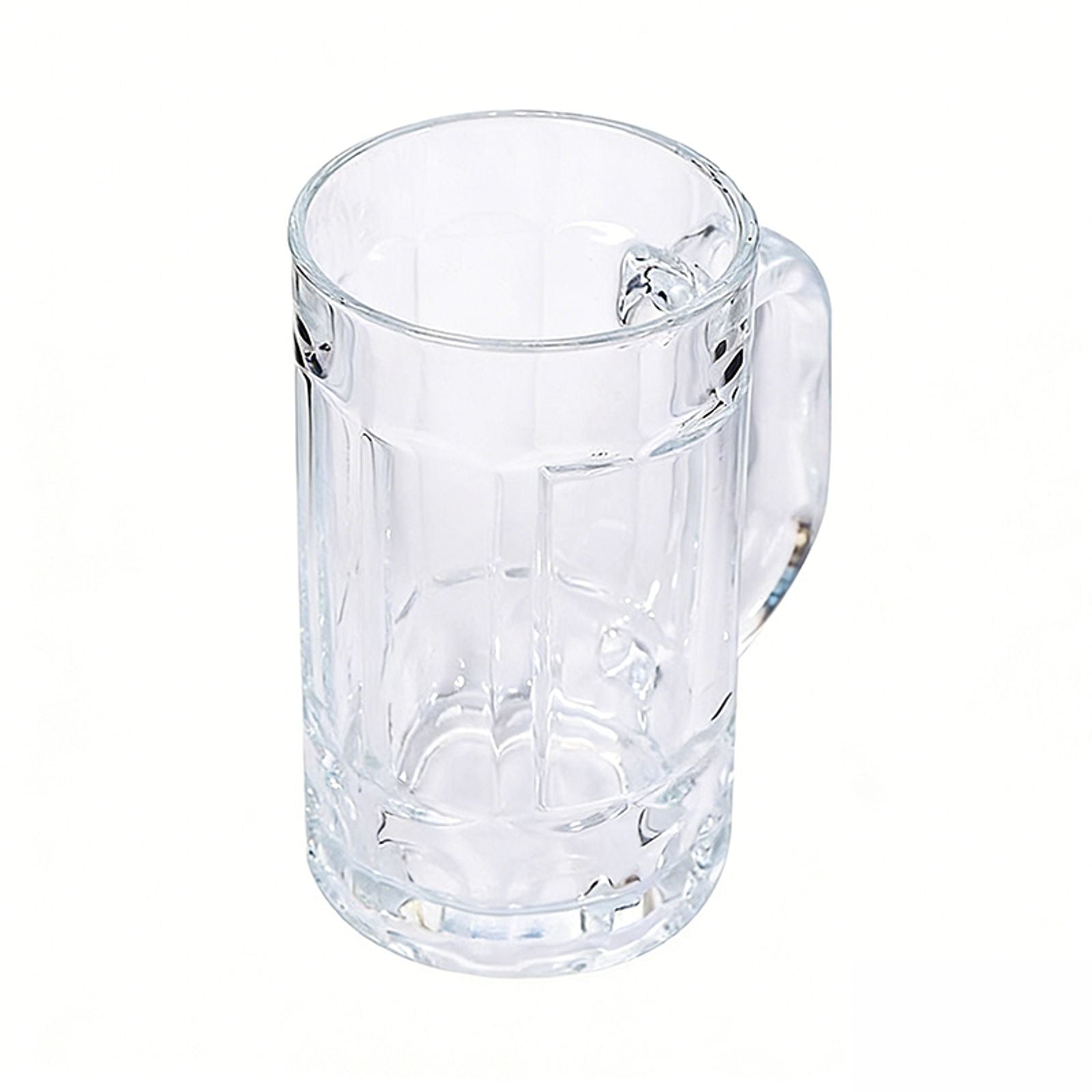 Clear Thickened Glass Beer Mug – Heavy Duty Drinking Cup