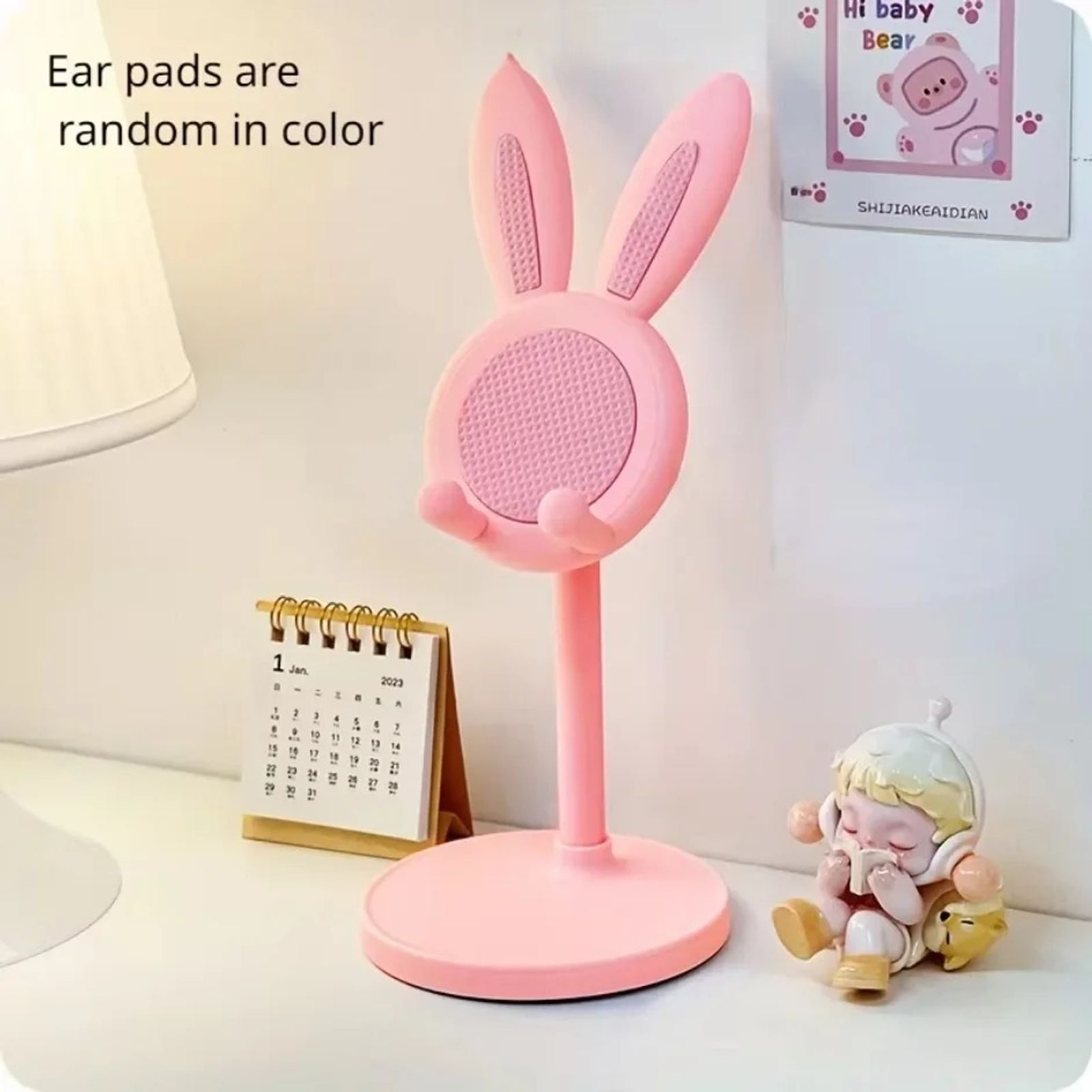 Cute Rabbit Mobile Phone Stand - Adjustable Desktop Holder