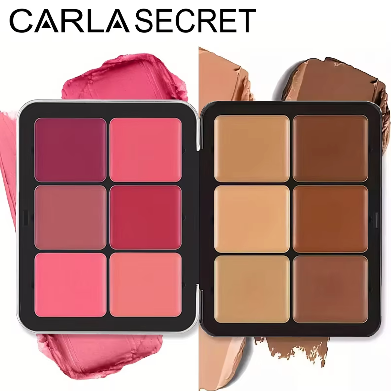 12-Color Matte Blush and Contour Makeup Palette