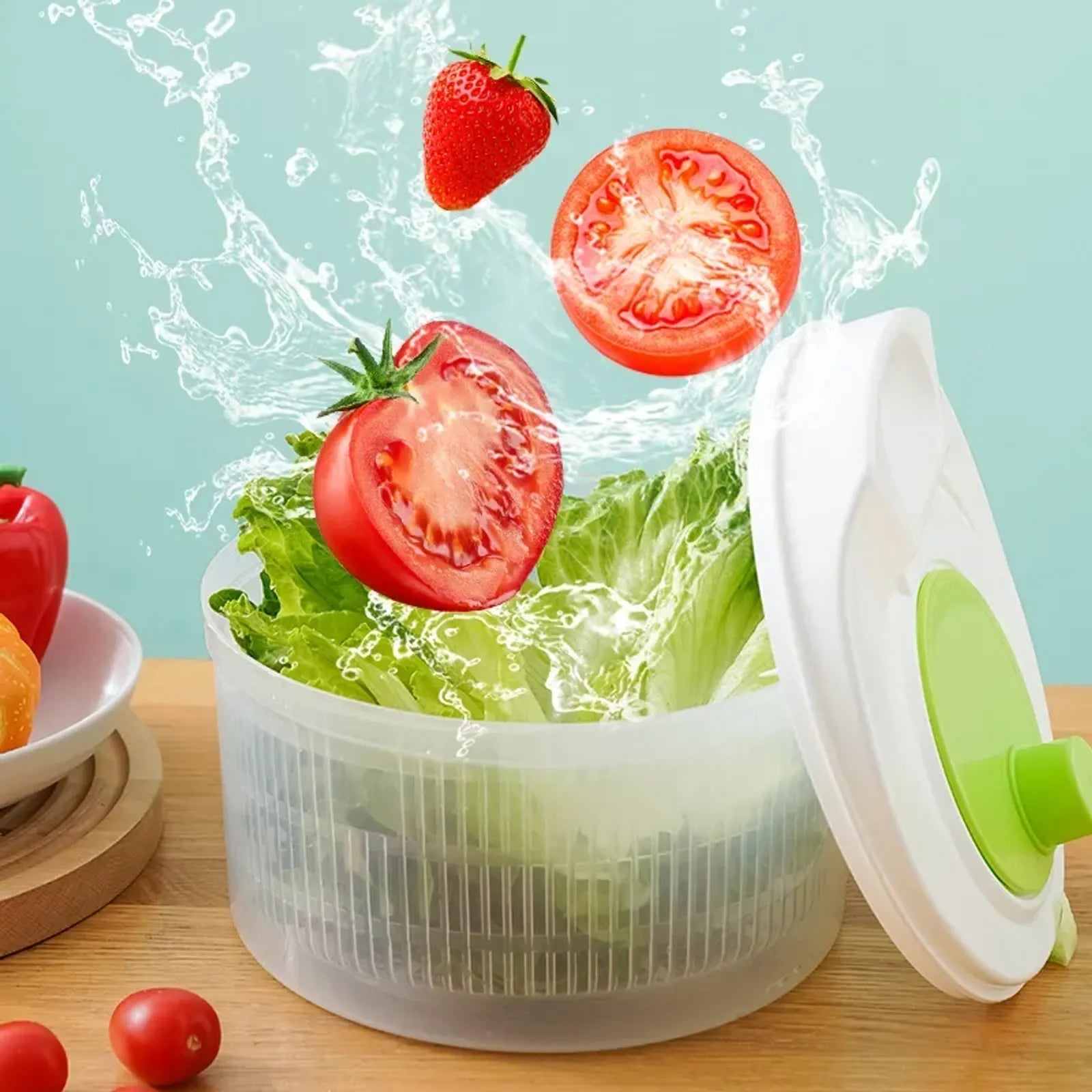 Leafy Vegetable Salad Spinner & Lettuce Washer