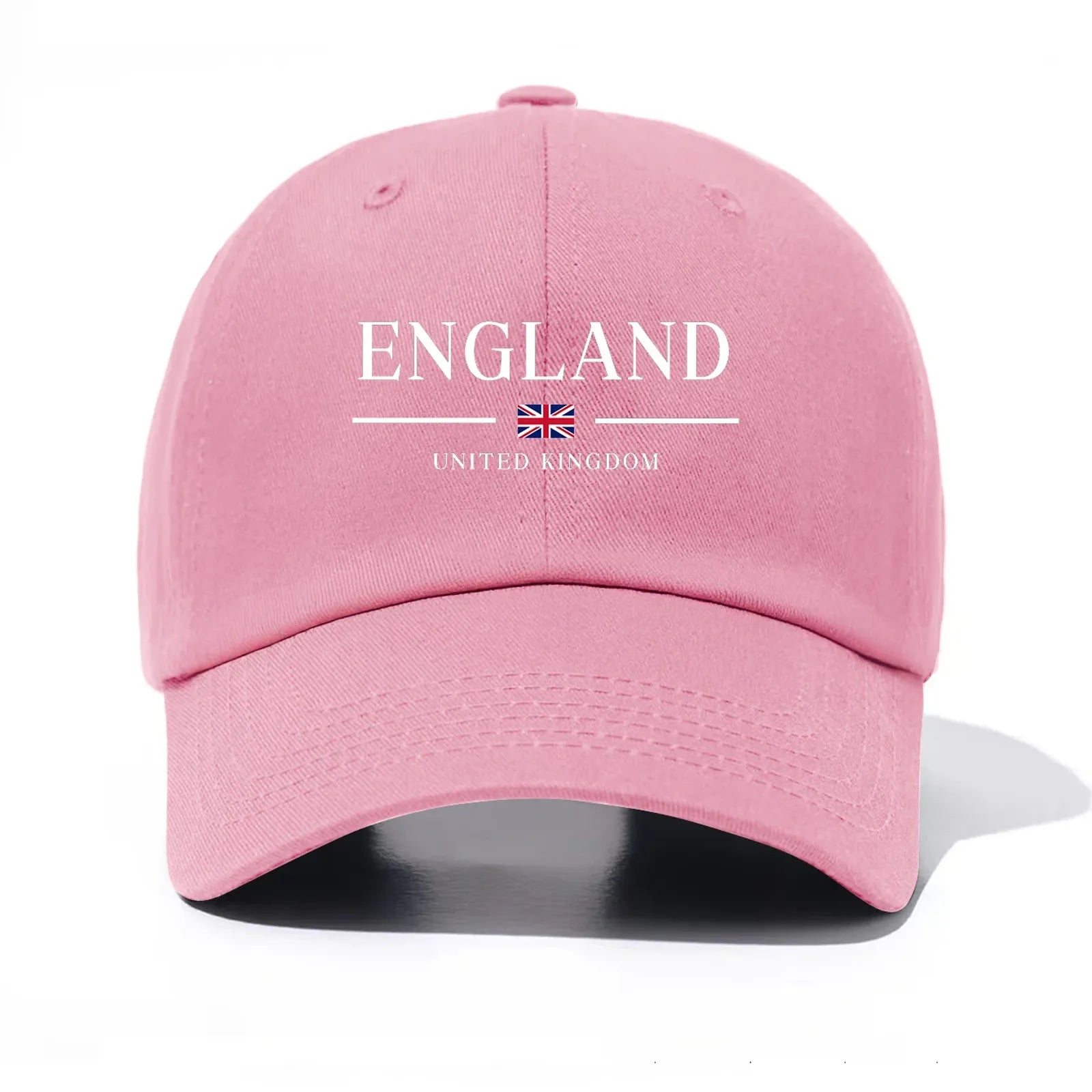 England Print Baseball Cap for Adults - Minimalist Retro Style